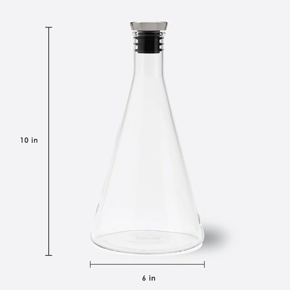 NEW Ethan+Ashe Wine Whiskey Lab Decanter Bartending Tool - Picture 3 of 12